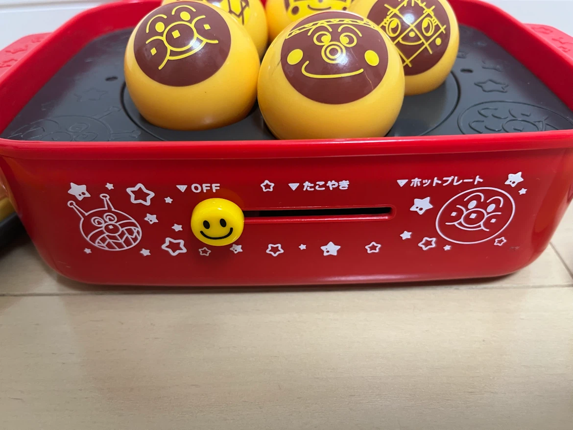 アンパンマン たこやきプレート おままごとセットの写真3枚目