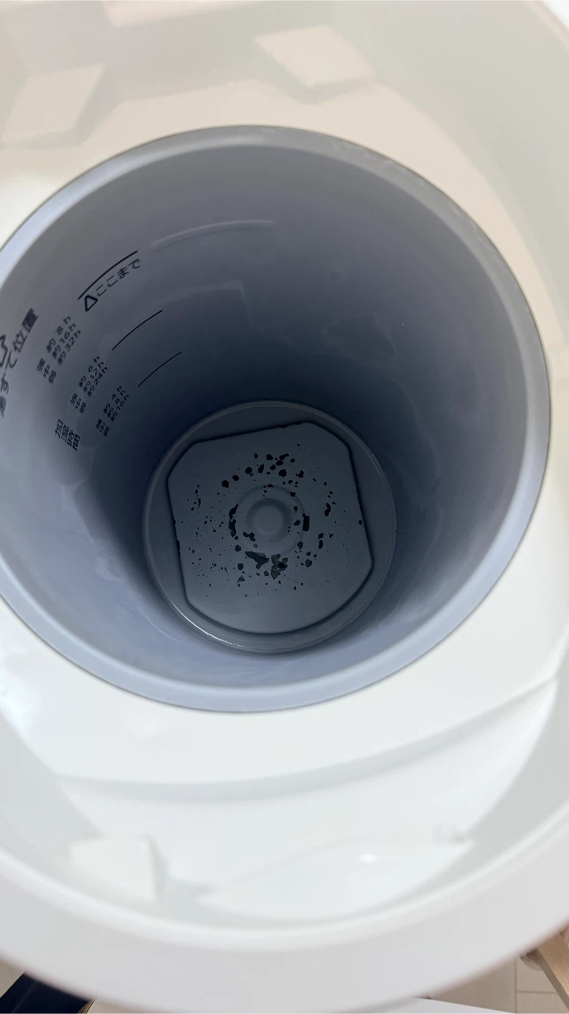 象印スチーム式加湿器 ホワイトの写真6枚目