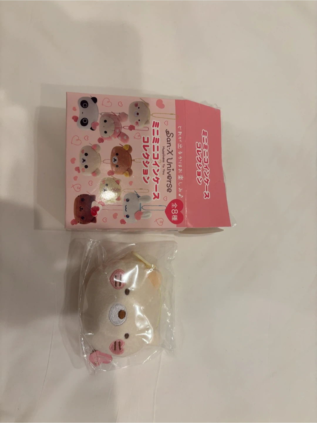 サンエックス ミニミニコインケースコレクション(ハート・コンプリートセット)ねこの写真4枚目