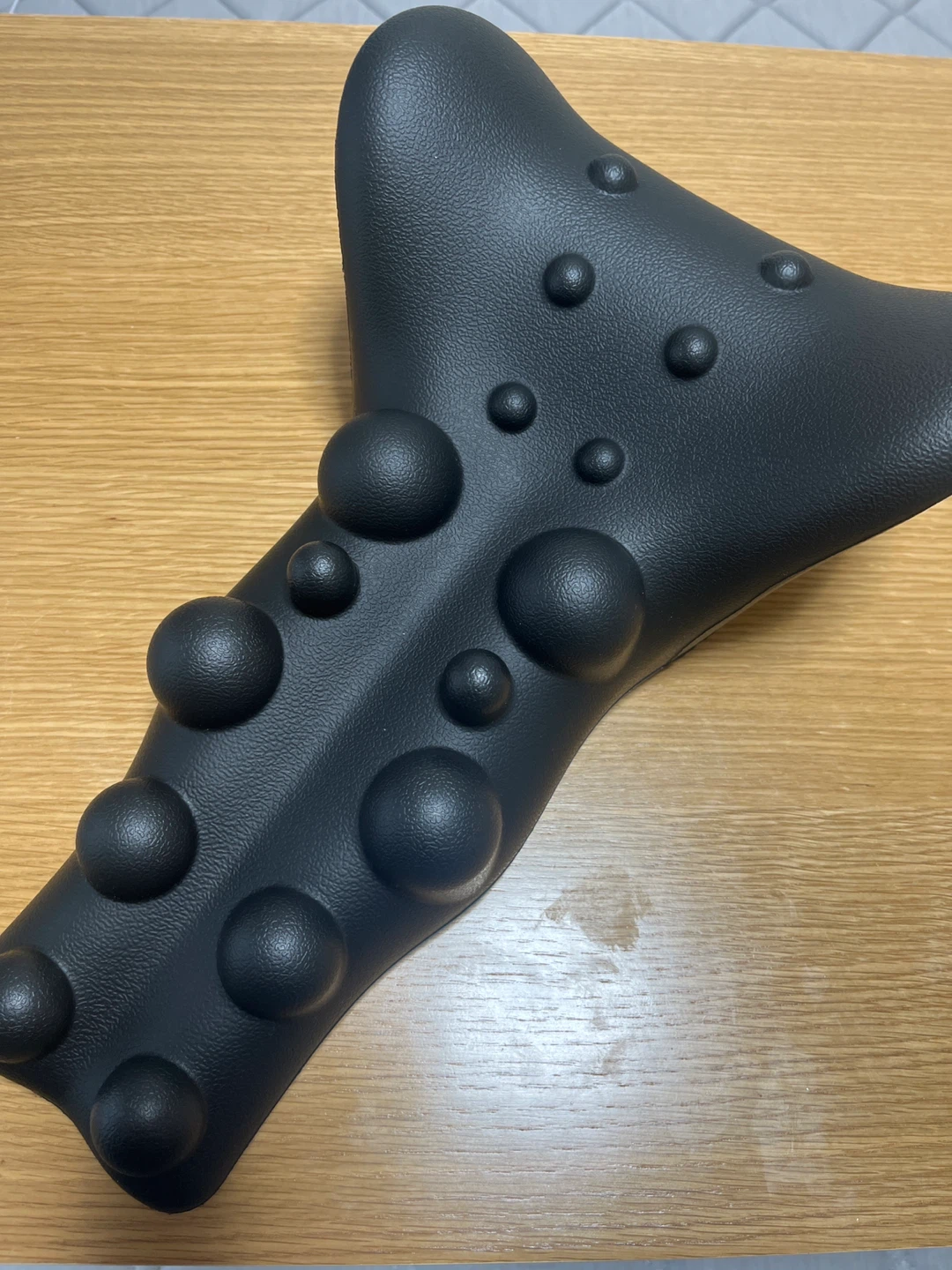 指圧代用器 ストレッチ用 ピロー ブラック