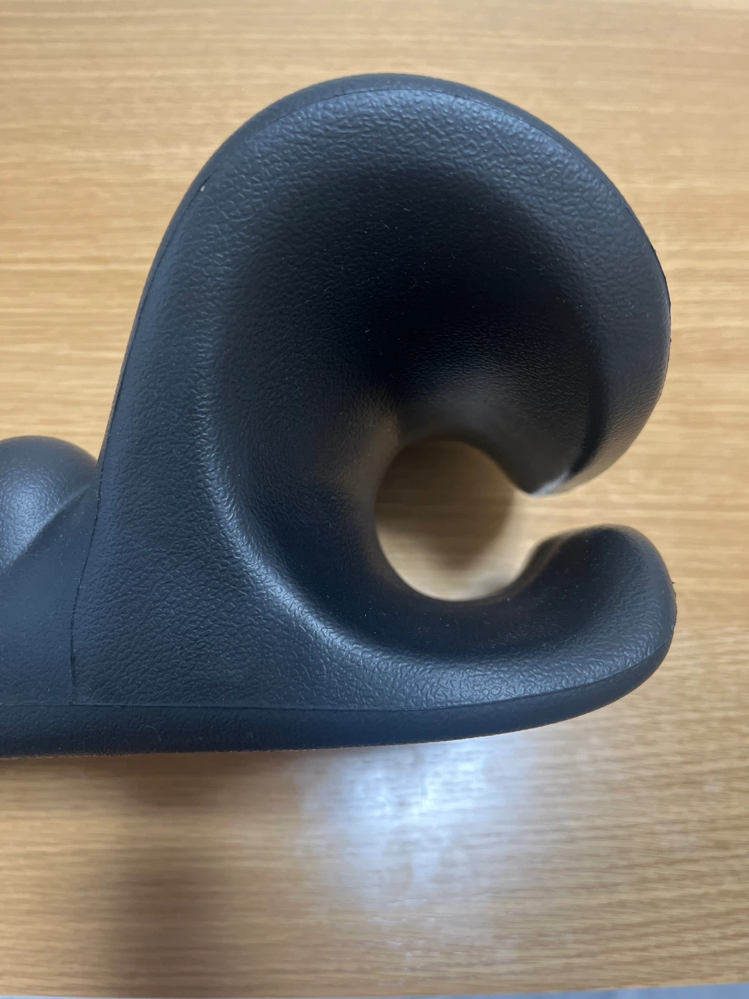 指圧代用器 ストレッチ用 ピロー ブラックの写真2枚目