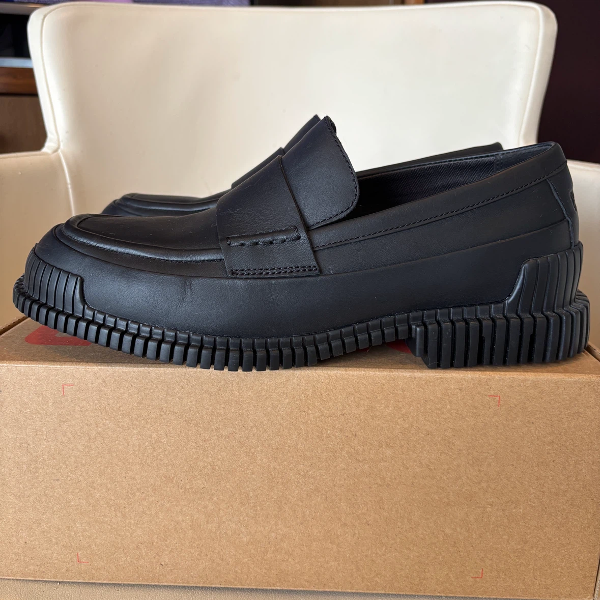 CAMPER カンペール ローファー Pix 001/Black 新同品の写真2枚目