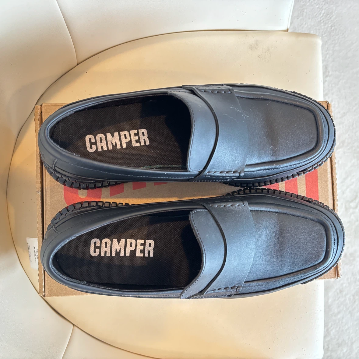 CAMPER カンペール ローファー Pix 001/Black 新同品の写真3枚目