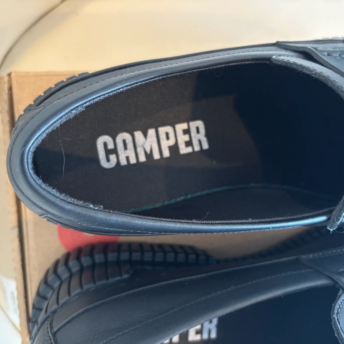 CAMPER カンペール ローファー Pix 001/Black 新同品の写真4枚目