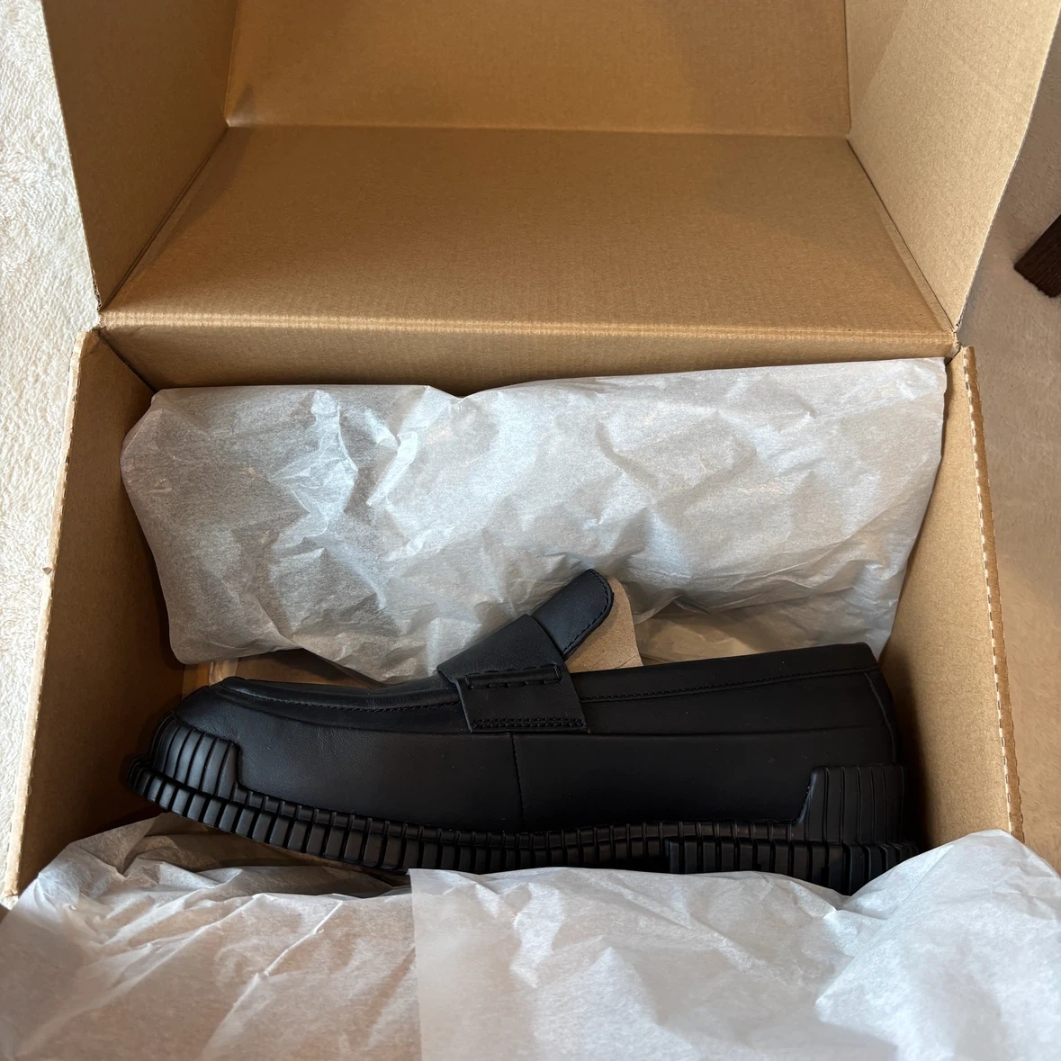 CAMPER カンペール ローファー Pix 001/Black 新同品の写真8枚目