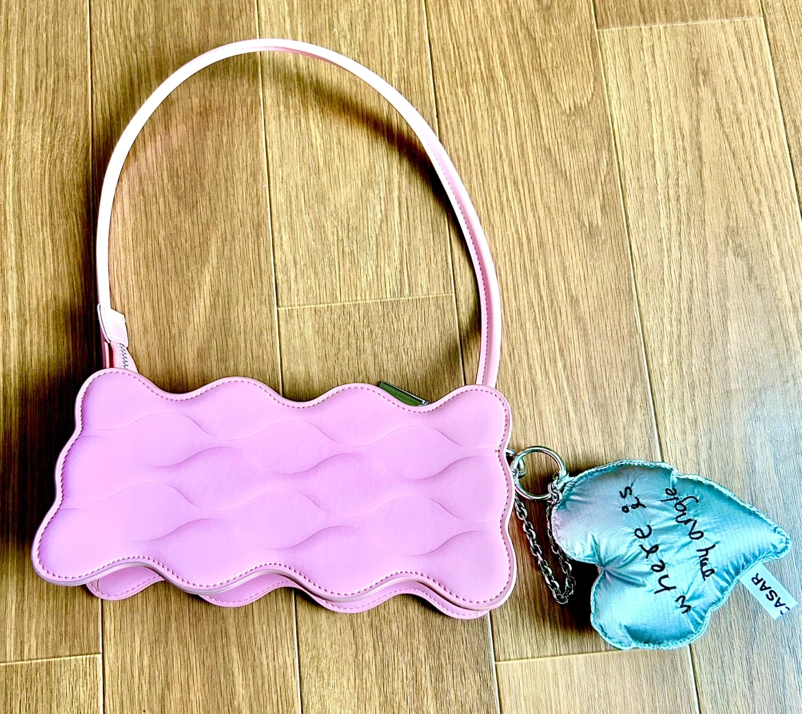 【定価1.4万超・美品】STAR TOWN ウェーブバッグ & MAMACASAR チャーム