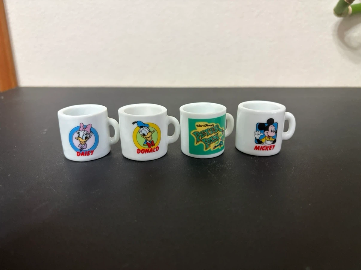 ディズニー ミニチュア マグカップ 4個セット