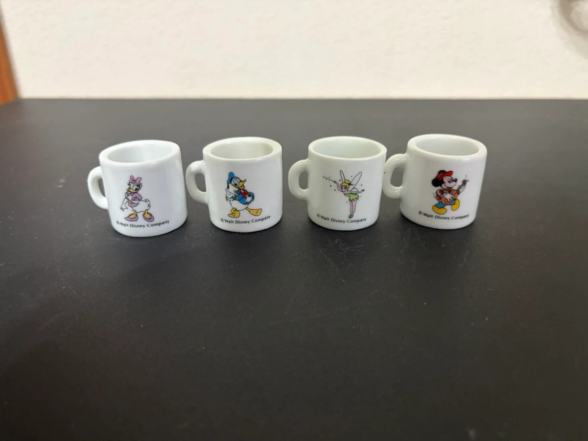 ディズニー ミニチュア マグカップ 4個セットの写真2枚目