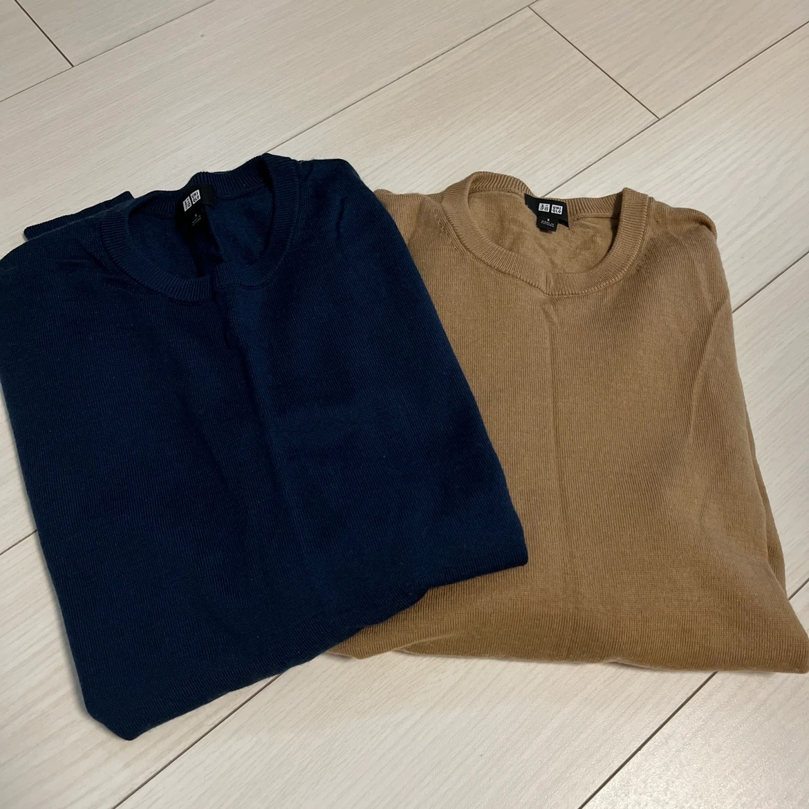 ユニクロ ニット メンズ 薄手 セーター UNIQLO