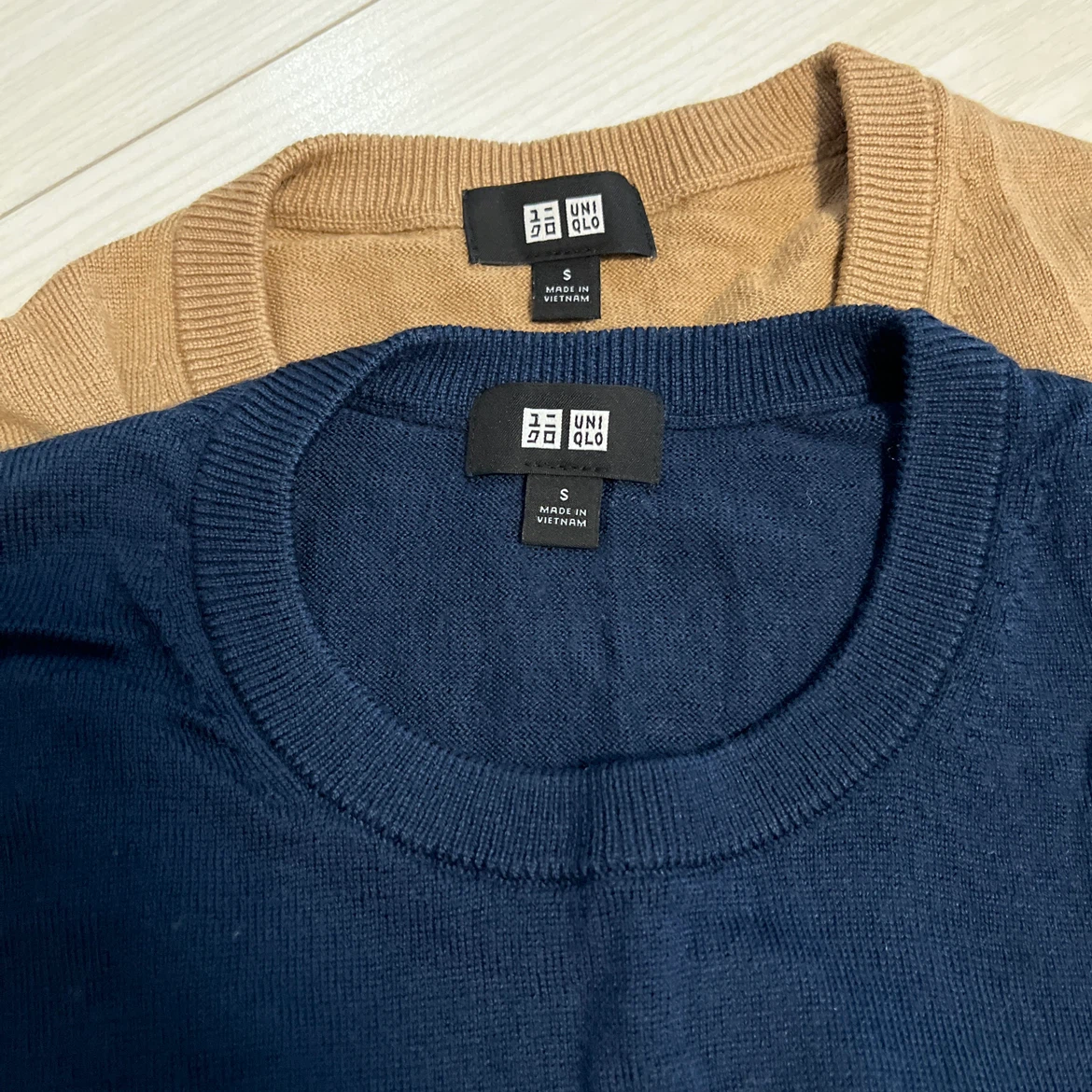 ユニクロ　ニット　メンズ　薄手　セーター　UNIQLOの写真4枚目