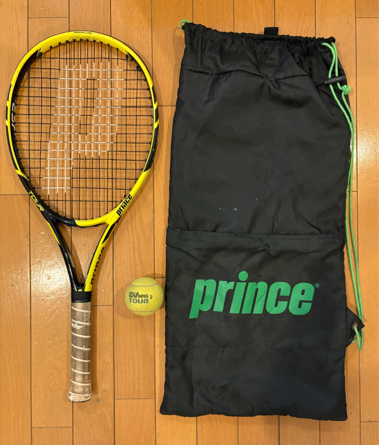 Prince TOUR ELITE 26 テニスラケット キッズ用 ケース付