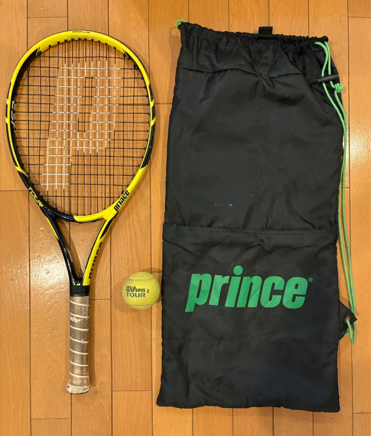 Prince TOUR ELITE 26 テニスラケット キッズ用 ケース付