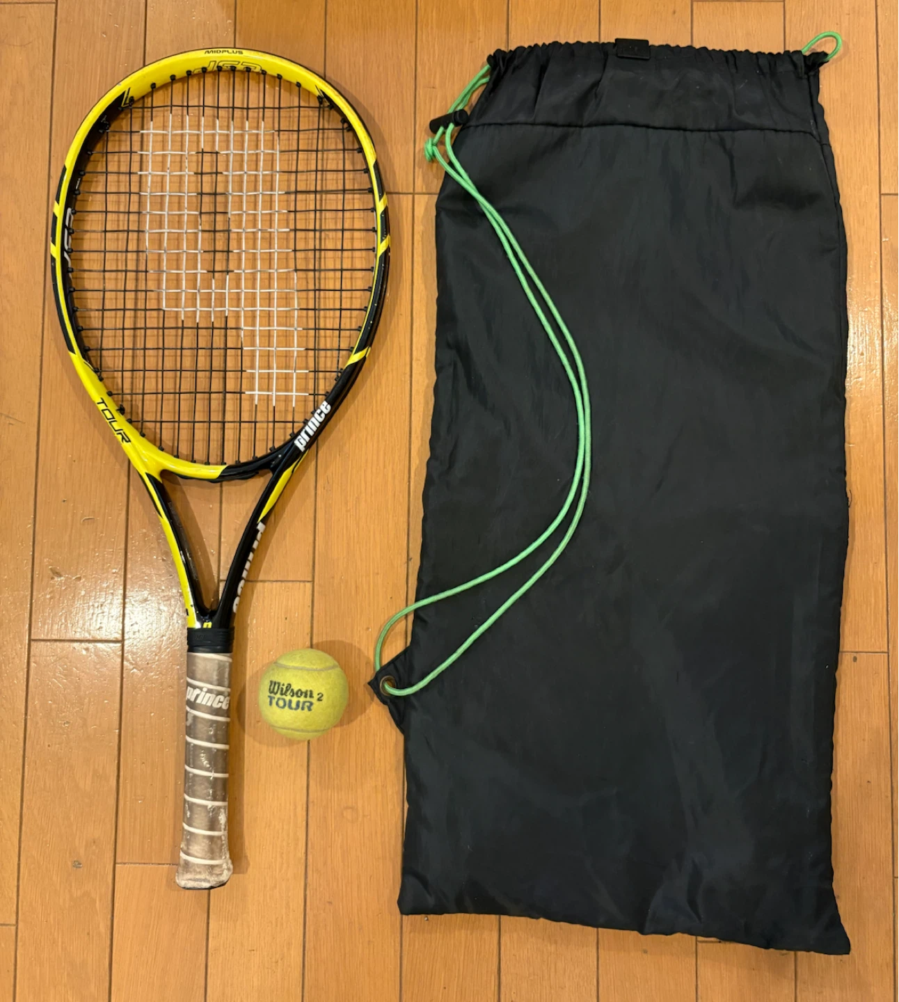 Prince TOUR ELITE 26 テニスラケット キッズ用 ケース付の写真2枚目