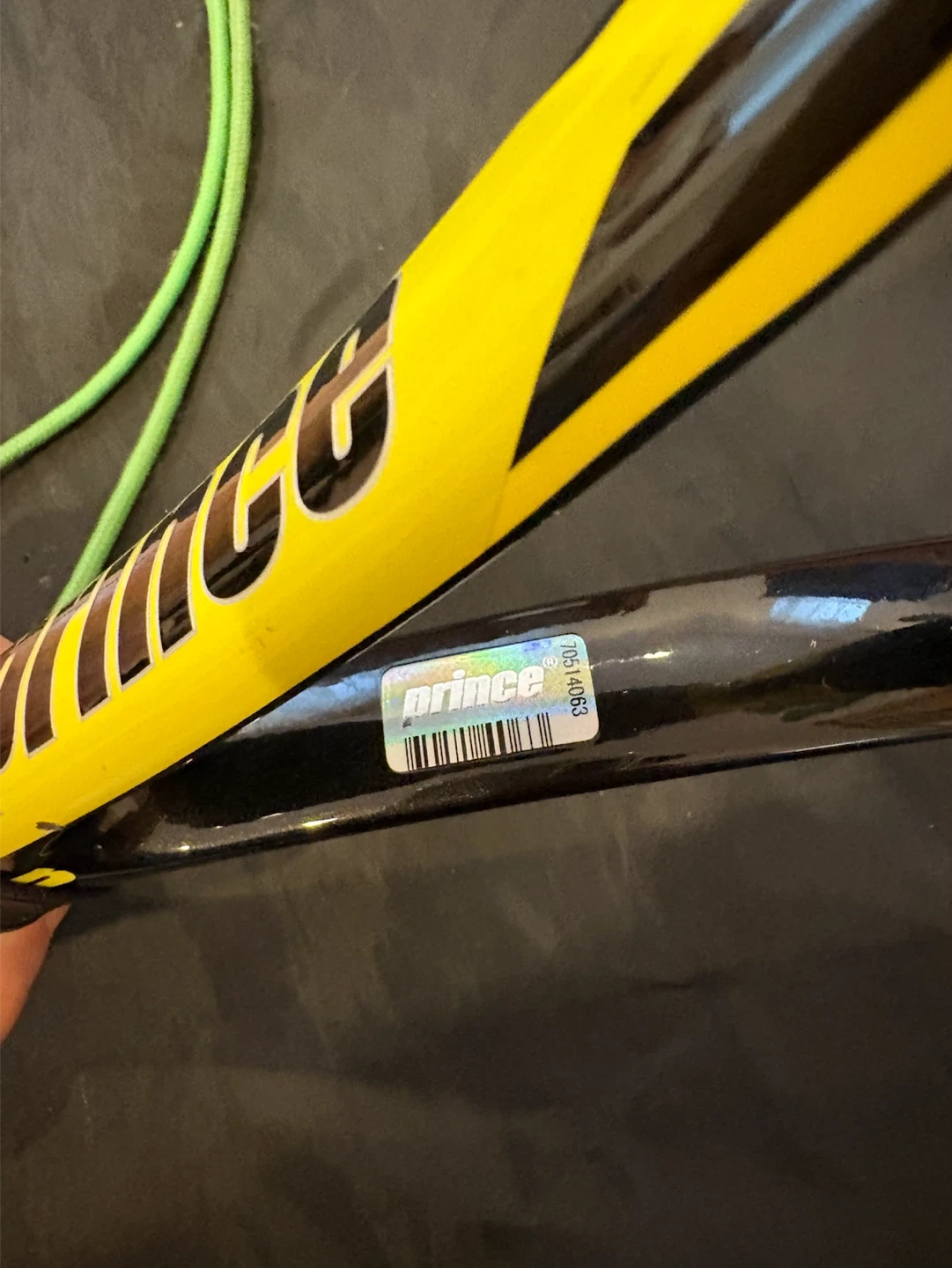 Prince TOUR ELITE 26 テニスラケット キッズ用 ケース付の写真5枚目