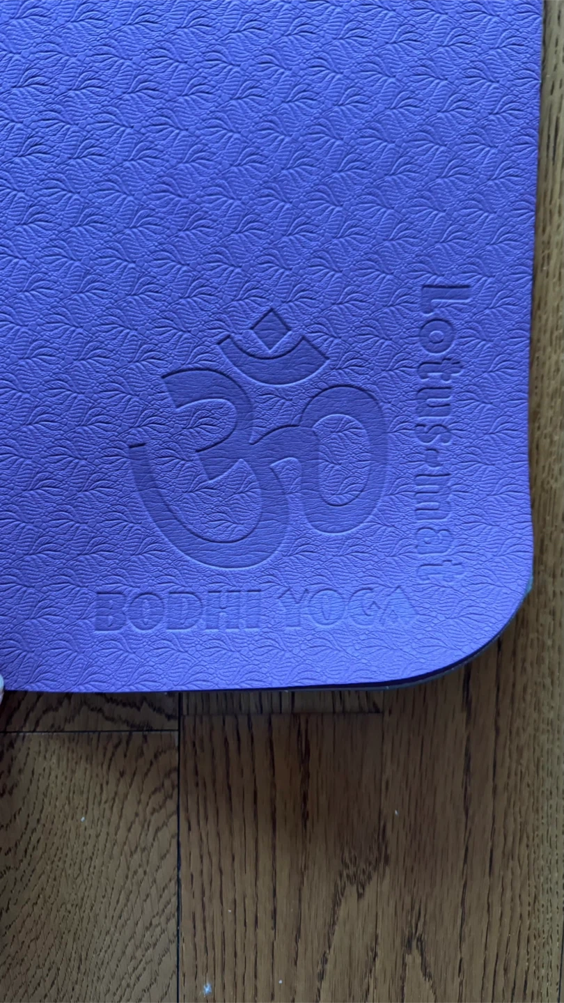 BODHI YOGA ヨガマット パープルの写真2枚目