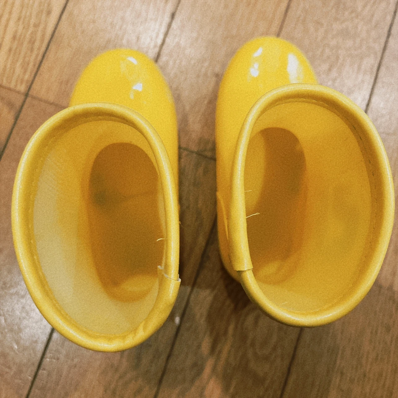 はらぺこあおむし キッズ長靴 15cm イエローの写真2枚目