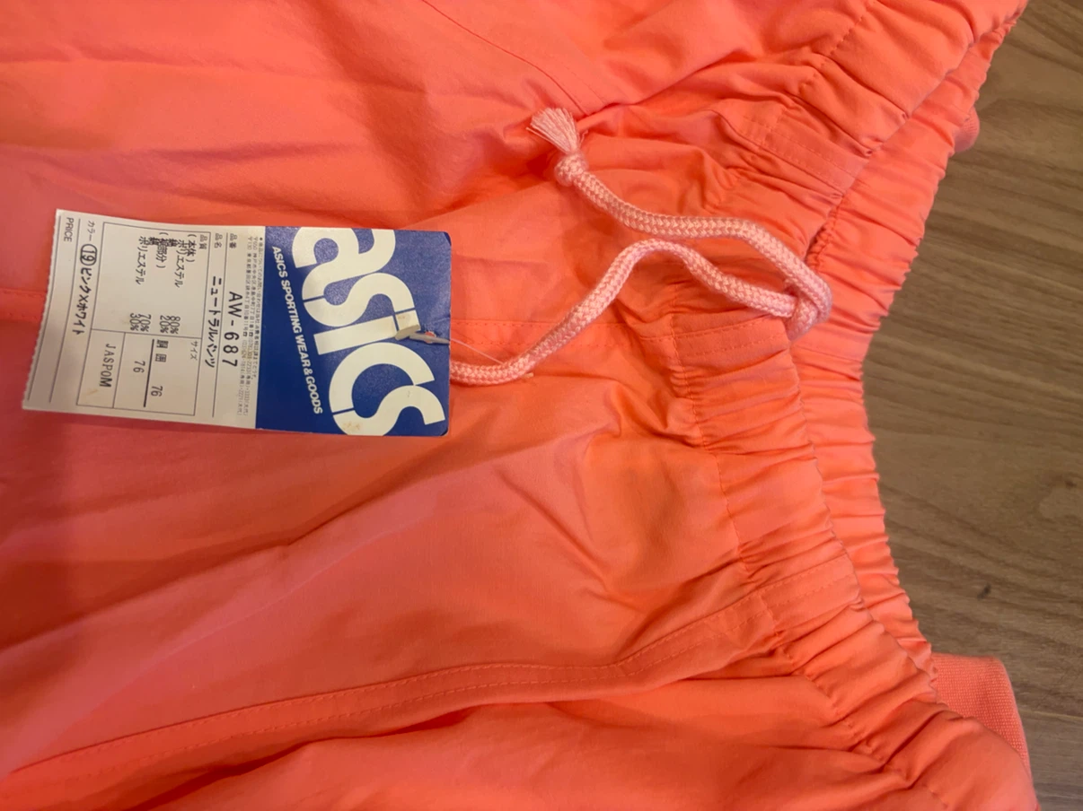 asics レディース レインウェア 上下セット ピンクの写真3枚目