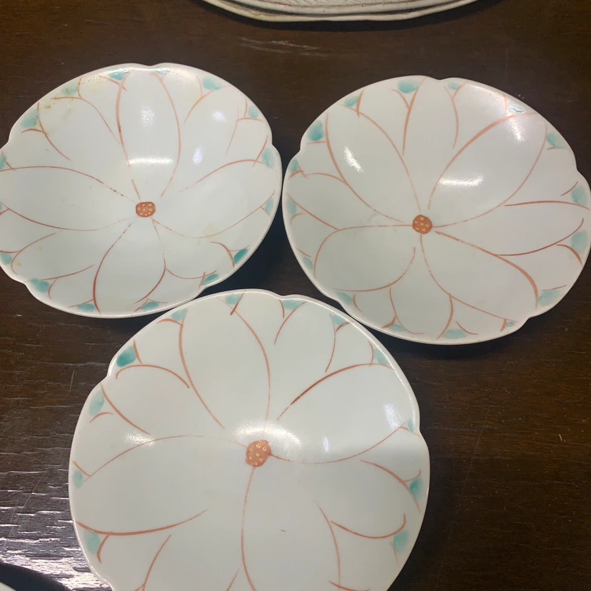 和食器 6枚セット 花柄 小皿 豆皿の写真3枚目