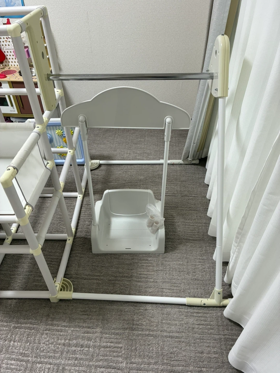 折りたたみ ジャングルジム ブランコ すべり台の写真3枚目