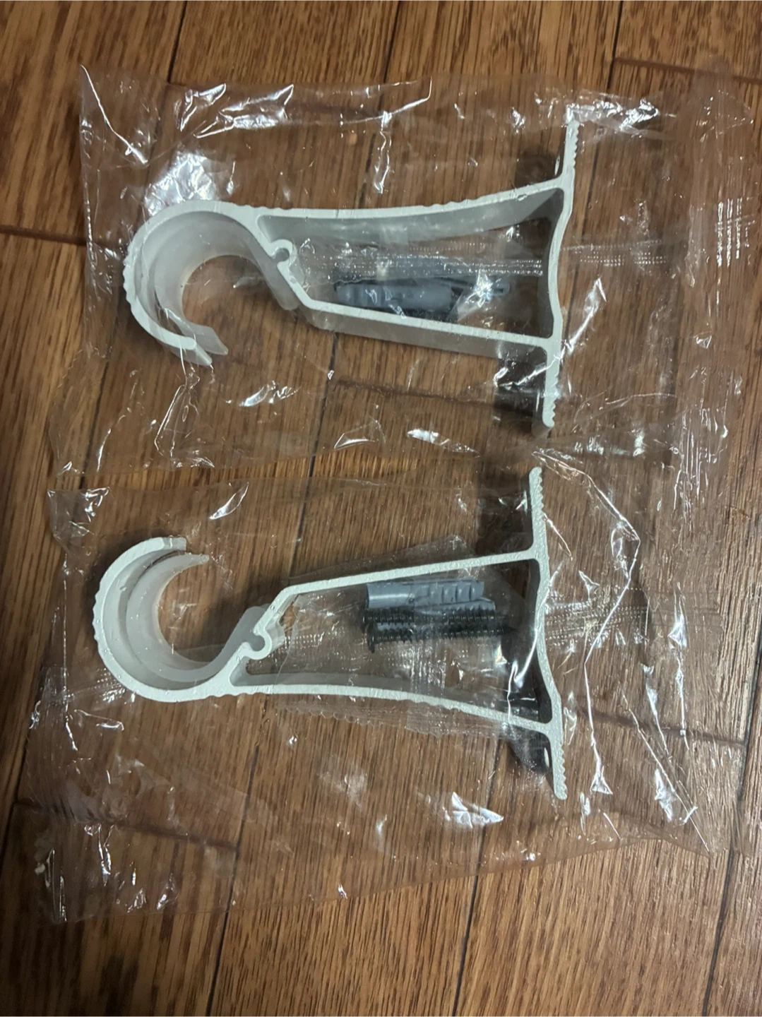 カーテンレール用 ブラケット 2個セット