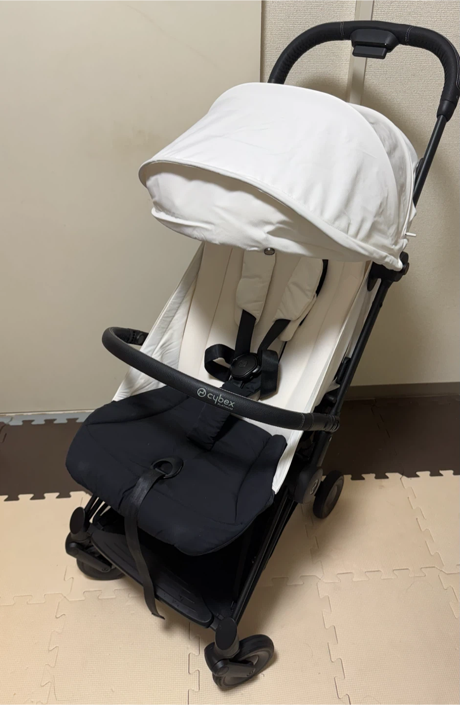 サイベックス　コヤ　背面A型 ベビーカー　レインカバー付き