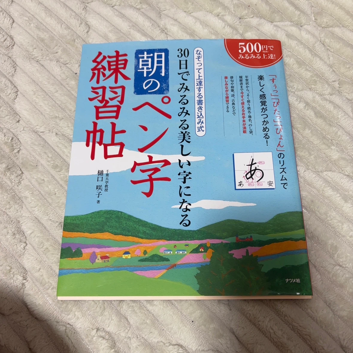 30日でみるみる美しい字になる朝のペン字練習帖