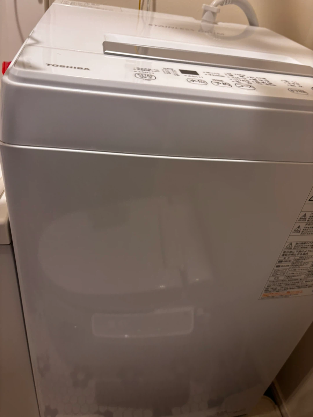 東芝 全自動洗濯機 AW-45M9 4.5kg 2021年製の写真2枚目