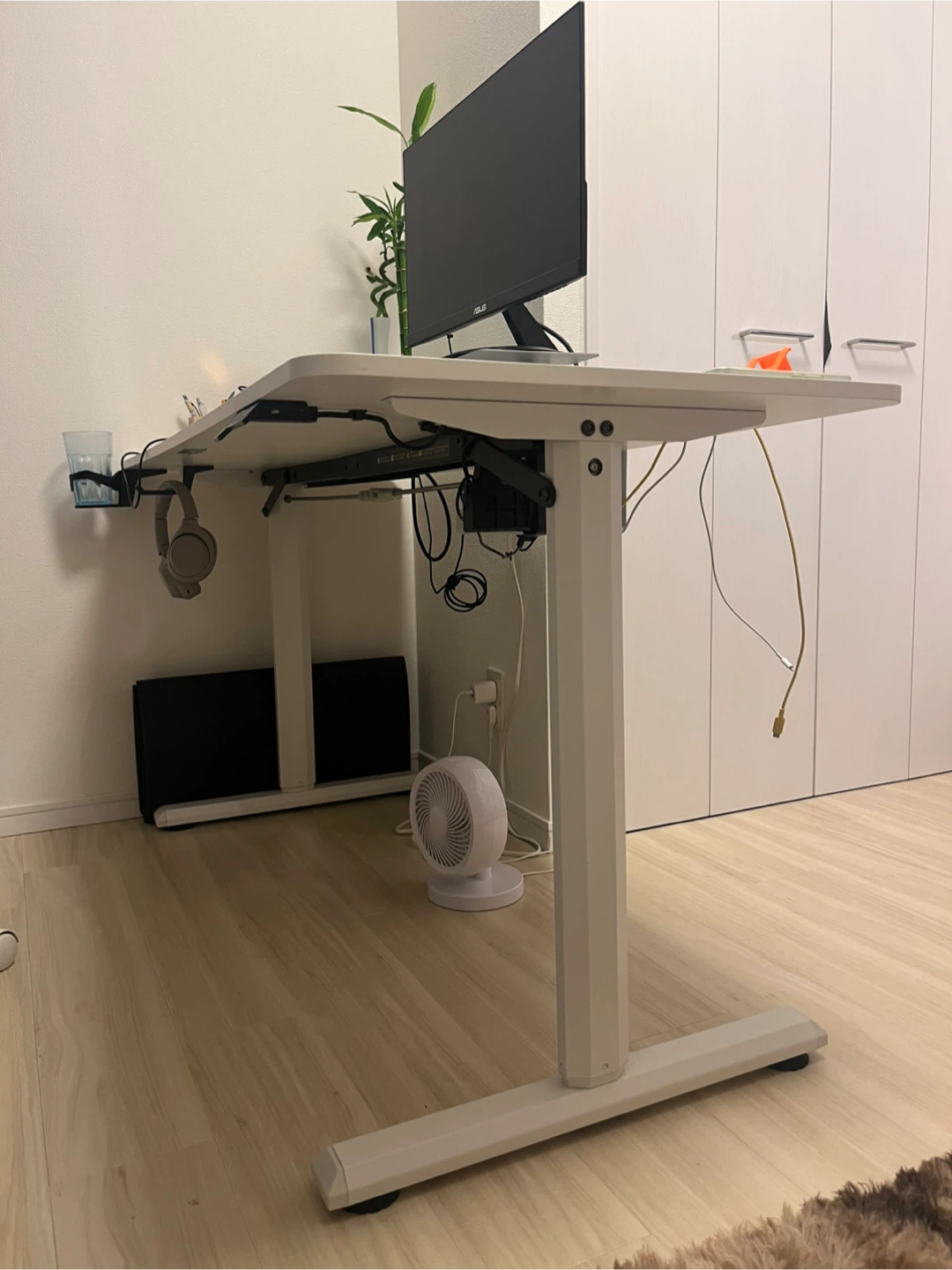 電動昇降デスク 幅140cm