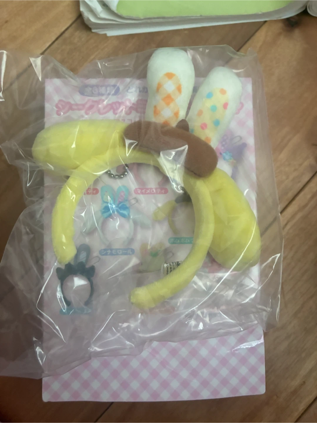 ポムポムプリン ミニカチューシャ サンリオ