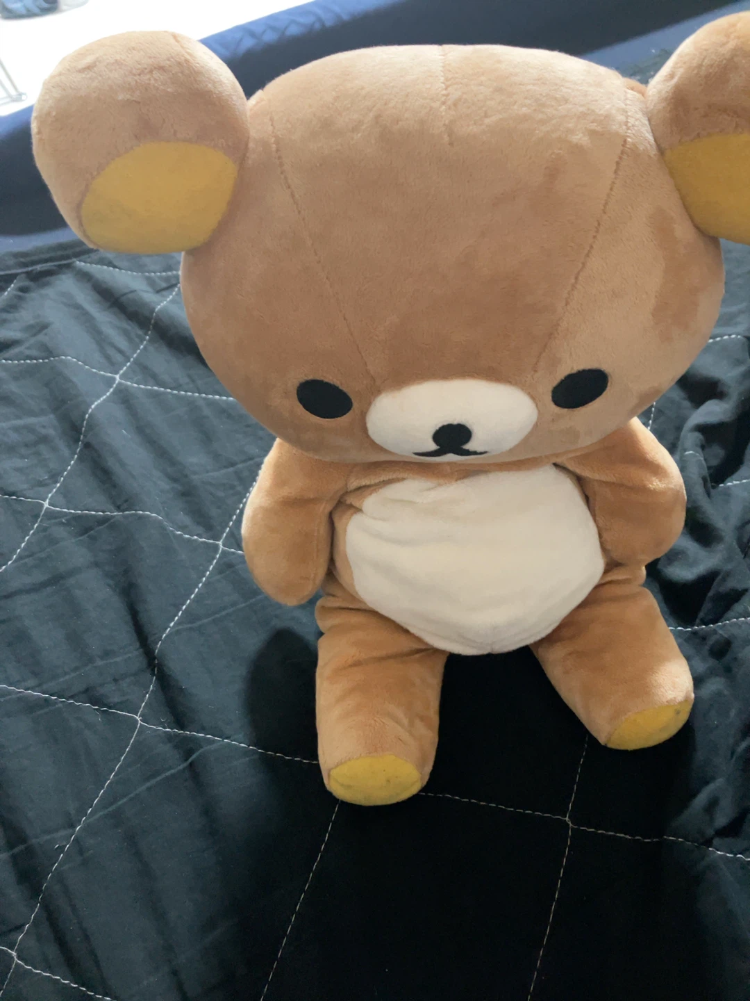 リラックマ ぬいぐるみ 背中ファスナーの写真3枚目