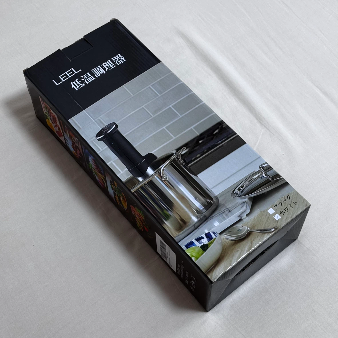 LEEL 低温調理器 SVJ-4000 ホワイト