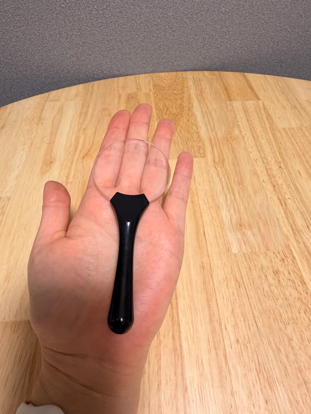 手持ちルーペ 虫眼鏡 ブラックの写真2枚目