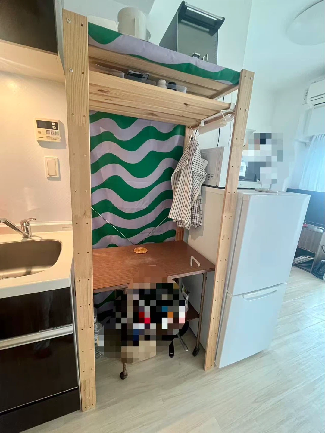 IKEA 木製収納棚