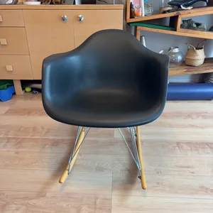 イームズ風ロッキングチェア 黒 リプロダクト