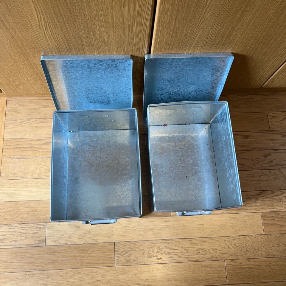 スチール製収納ボックス 2個セットの写真6枚目