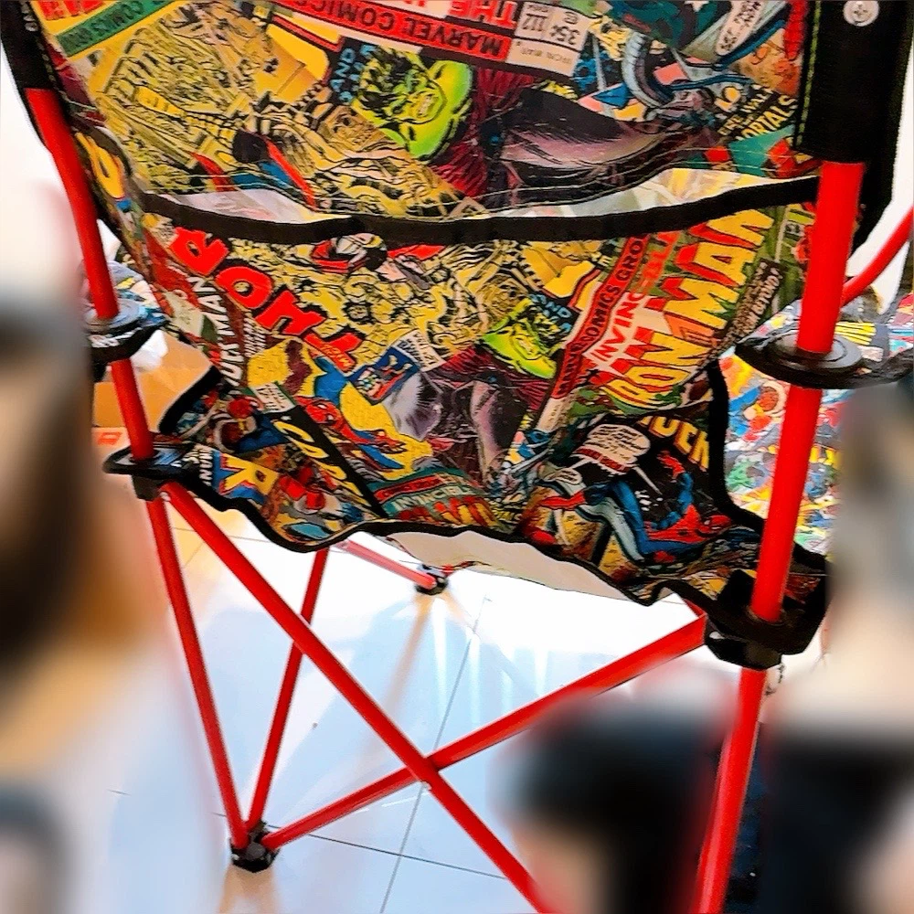 キャプテンスタッグ CAPTAIN STAG MA-1057 [ラウンジチェア マーベル コミック]の写真3枚目