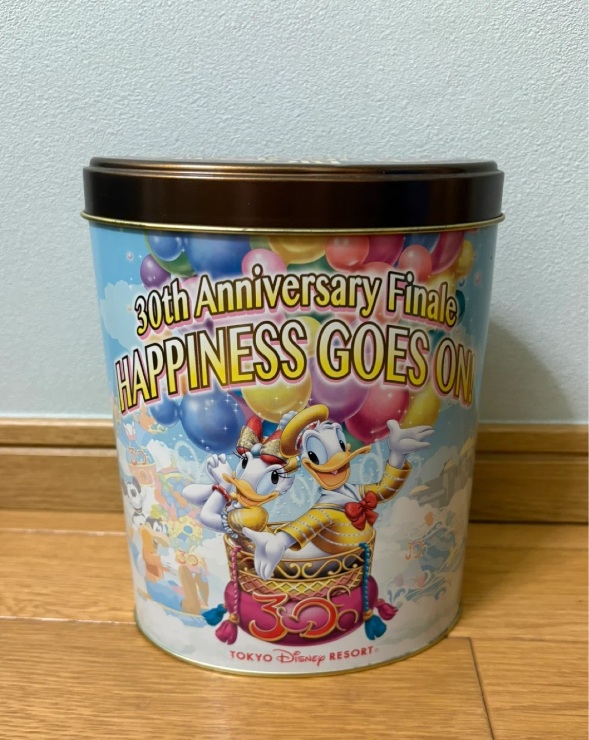 ディズニー 30周年 空き缶