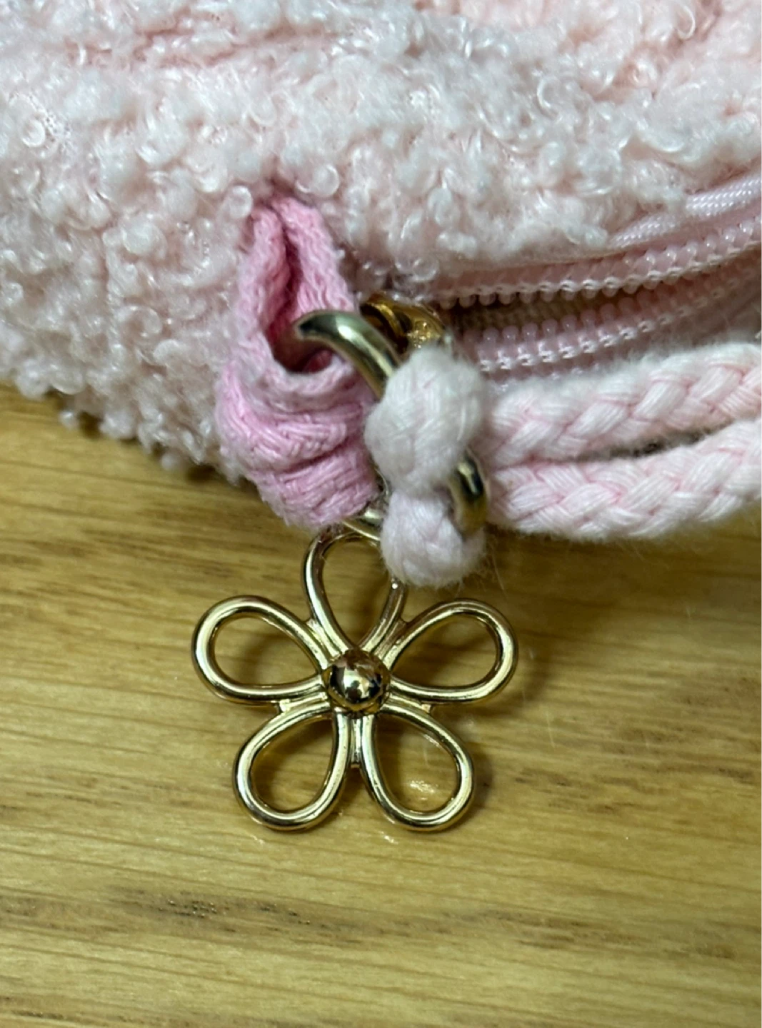 うさぎのポシェット ピンクの写真3枚目