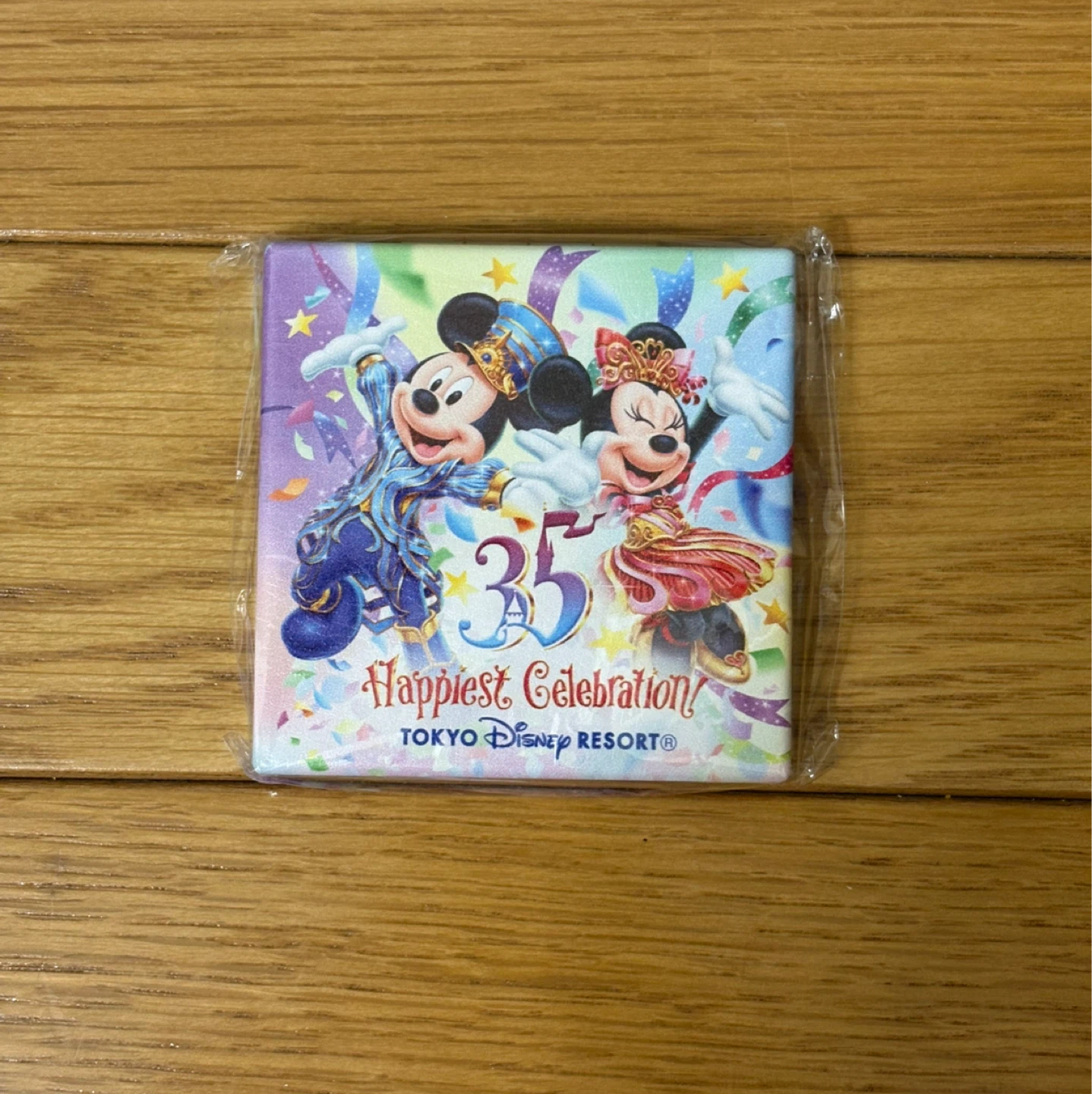 東京ディズニーリゾート 35周年 コンパクトミラー
