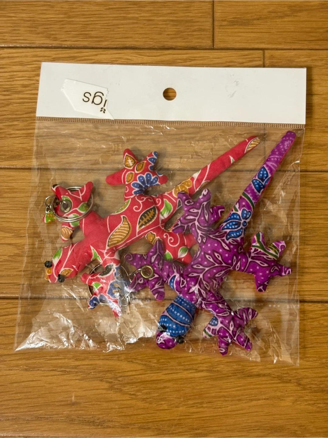 ヤモリ キーホルダー 2個セット