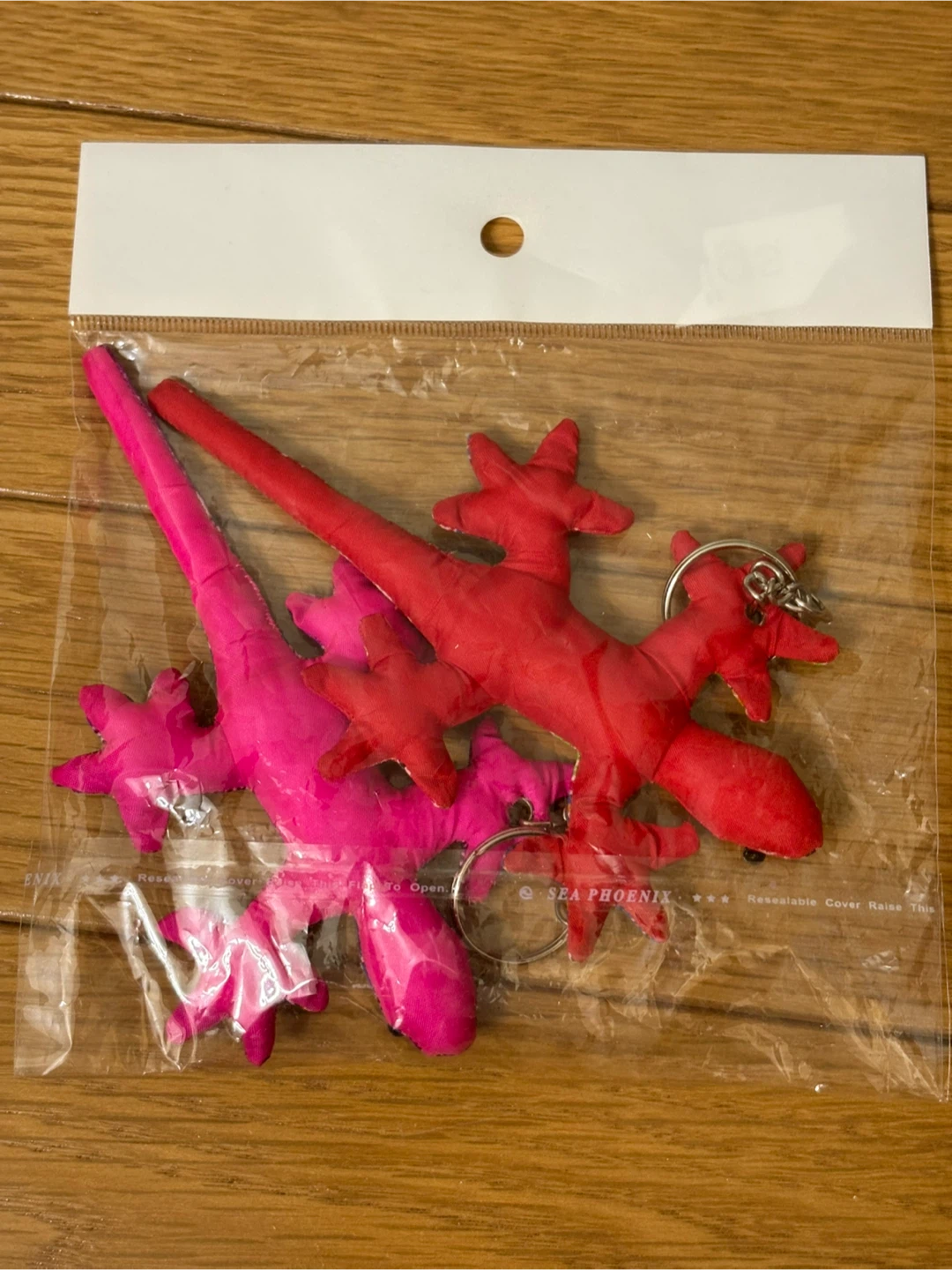 ヤモリ キーホルダー 2個セットの写真2枚目