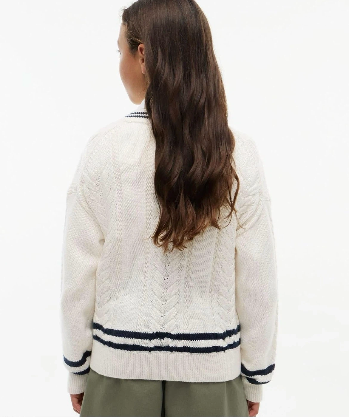 【新品未使用】 TOMMY HILFIGER ケーブルニット 115サイズの写真6枚目