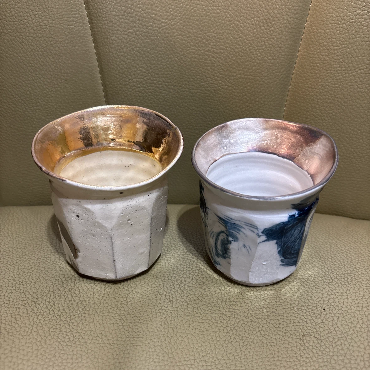 陶器 ぐい呑み お猪口 2個セット