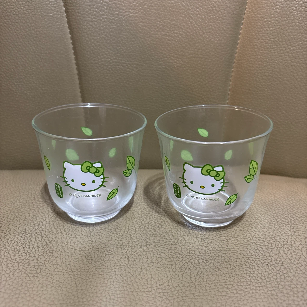 ハローキティ ガラスコップ 2個セット