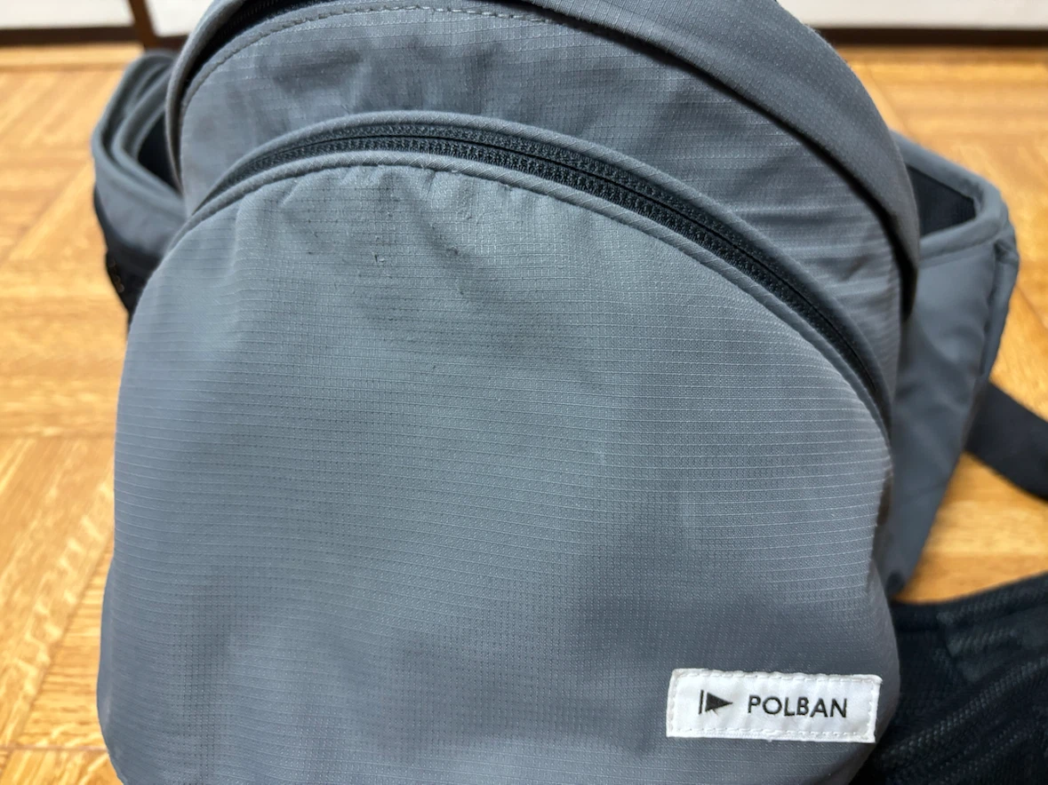 POLBAN ヒップシート シングルショルダー グレーの写真3枚目