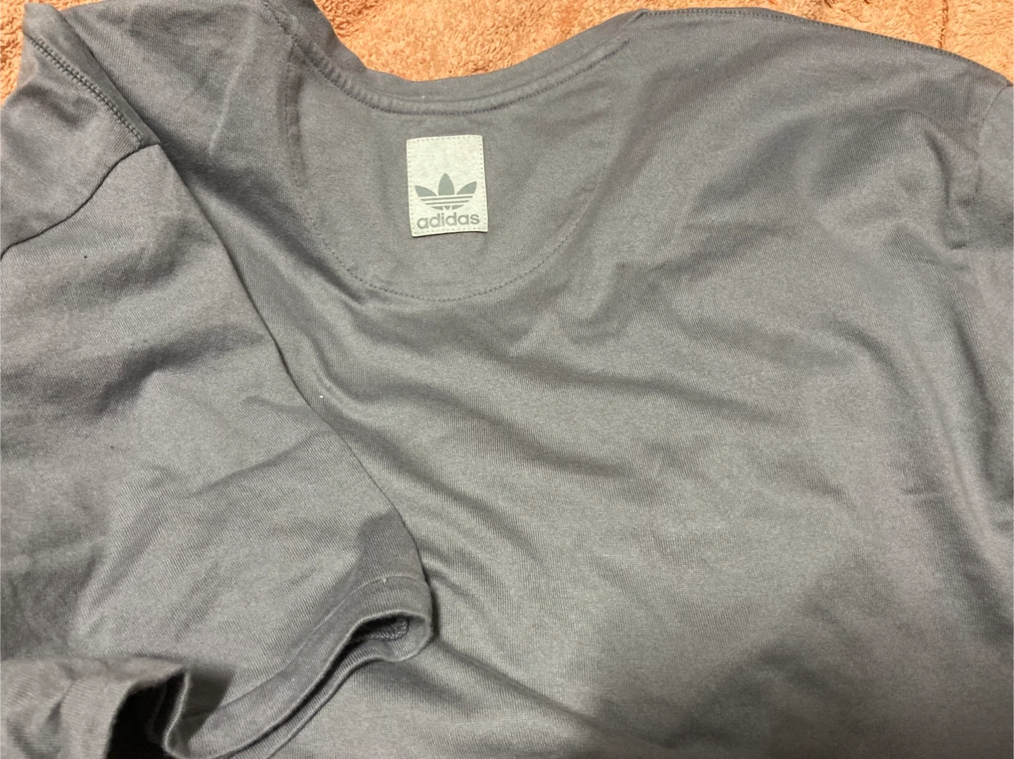 アディダス べスパ コラボ Tシャツ グレーの写真3枚目