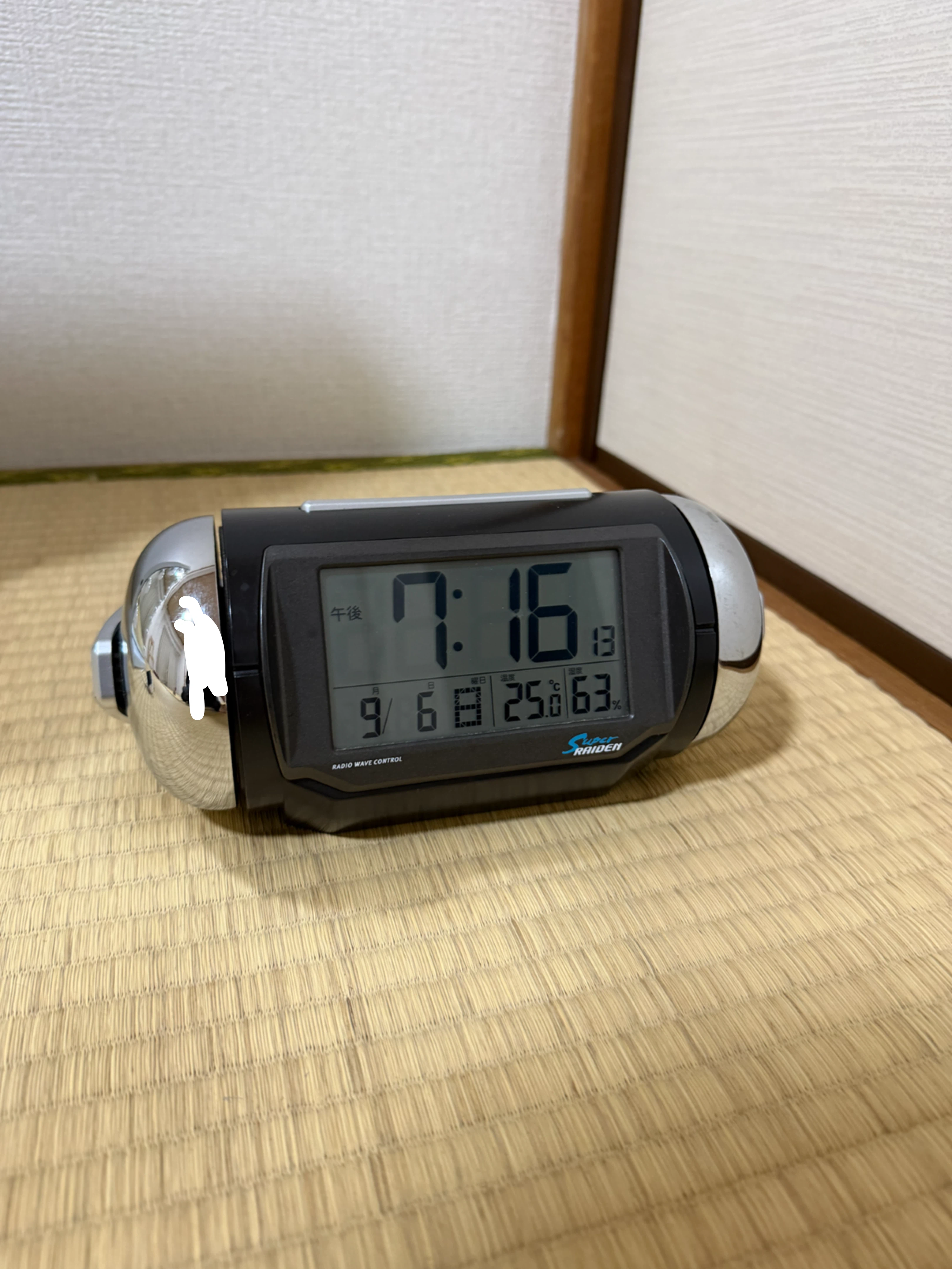 目覚まし時計(雷電くん)