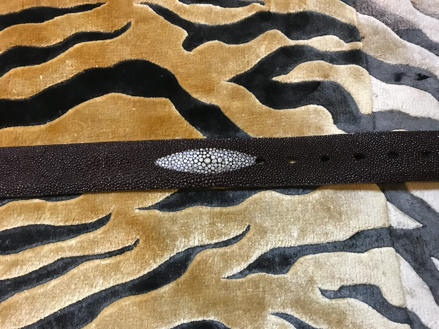 スティングレイ ガルーシャ ベルト エイ革