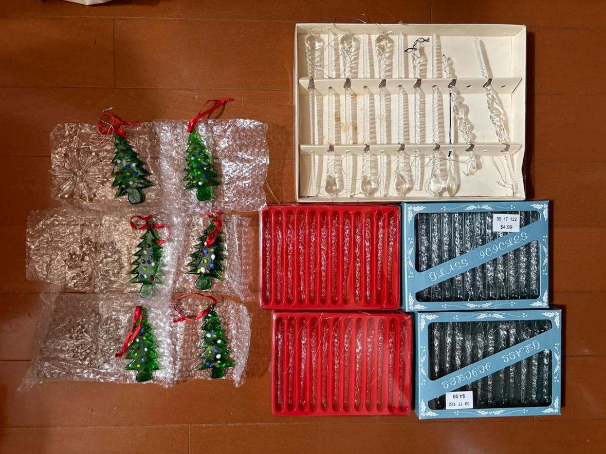 クリスマス ガラスオーナメント まとめ売り