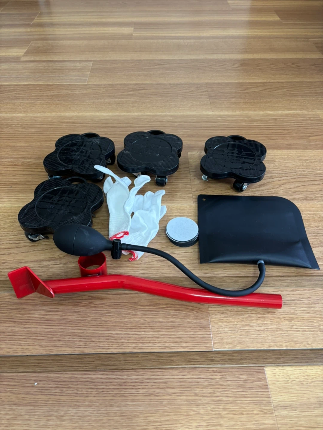 家具移動キャスターセット 500kg対応 1回使用